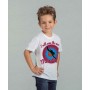 T-shirt Bambino in Poliestere "Moustache"