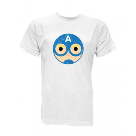 T-shirt Uomo in Poliestere, "Capitan America, Avengers Marvel"