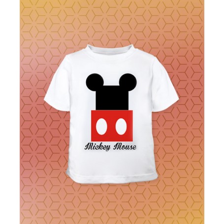 T-shirt Bambino in Poliestere  "Mickey Mouse"