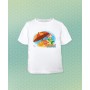 T-Shirt Bambina in Poliestere "Mermaid Power"