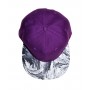 Cappello Viola con Visiera Fantasia