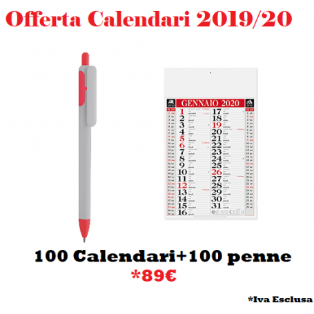 Penna e calendario